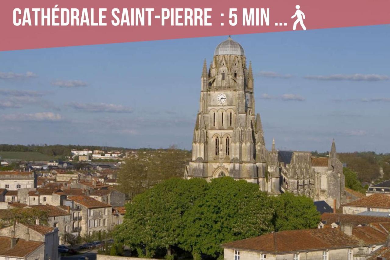 Ღ Le Saintois • Au Coeur De Ville, Spacieux & Wifi Saintes Exterior foto