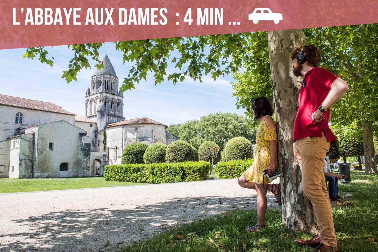 Ღ Le Saintois • Au Coeur De Ville, Spacieux & Wifi Saintes Exterior foto